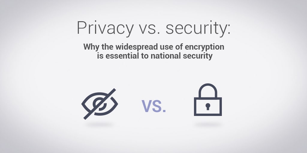 Privacy vs security