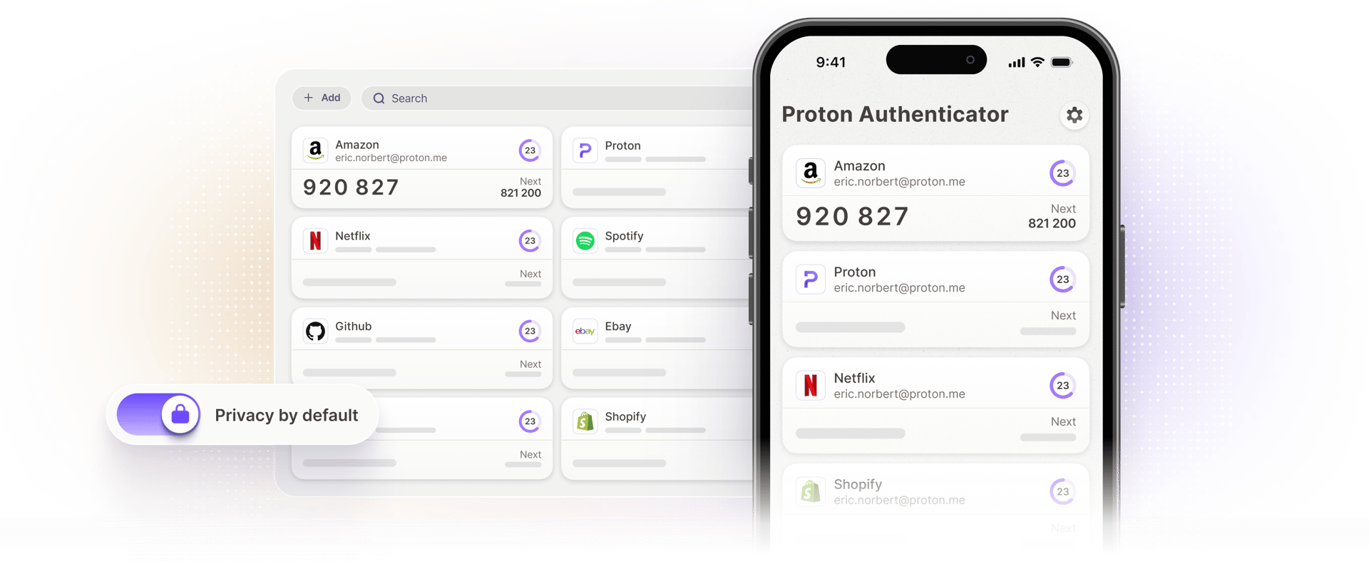 Portada de Proton Authenticator