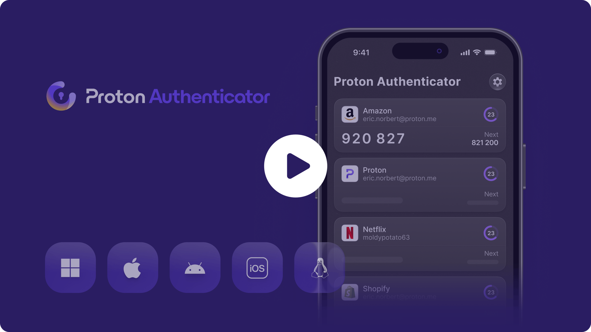 Proton Authenticator: Private, secure 2FA authenticator | Proton
