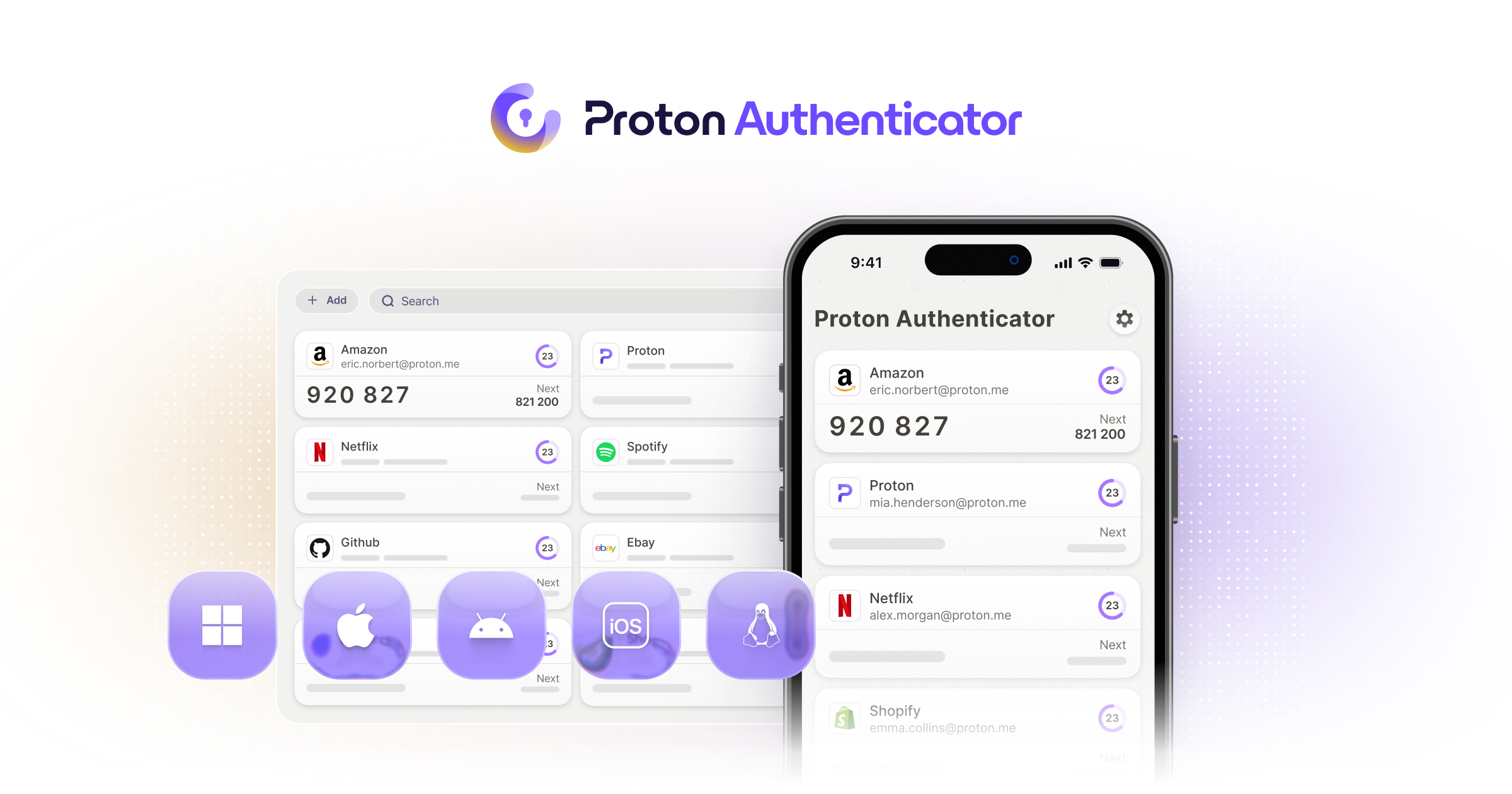 Proton Authenticator: Private, secure 2FA authenticator | Proton
