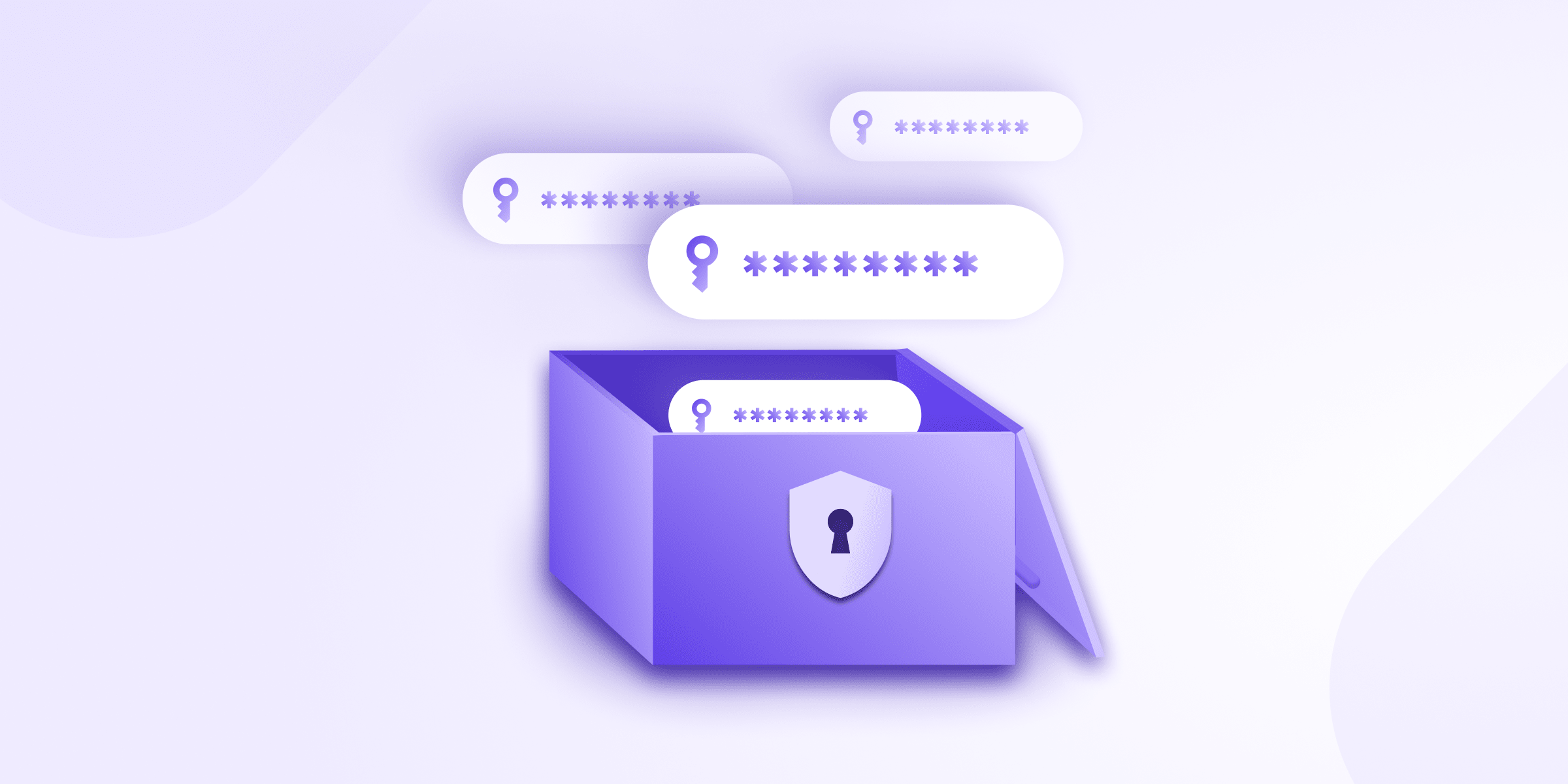 he cover image for a blog explaining how to see and manage your saved passwords easily in Proton Pass