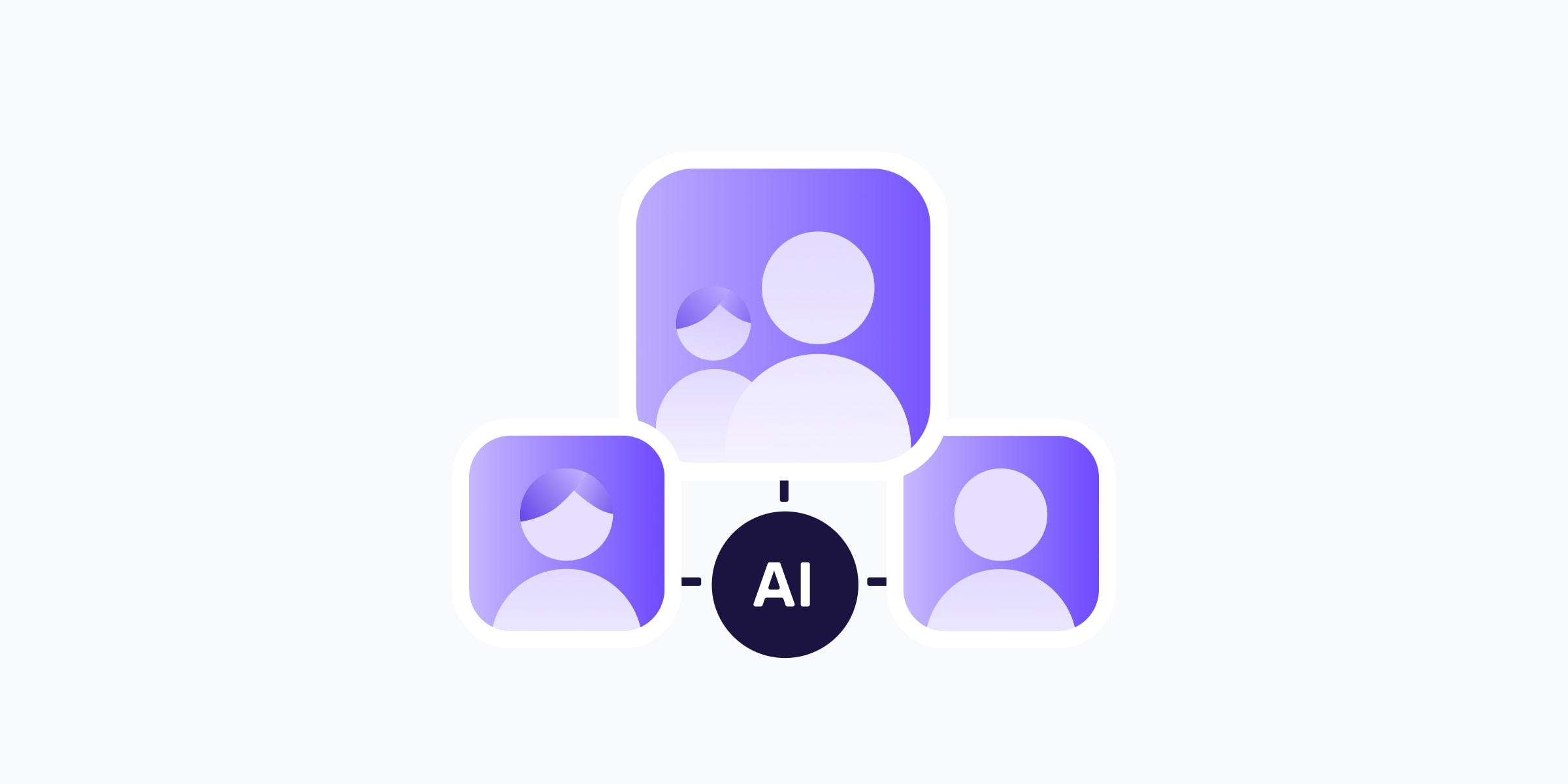 Family photos linked by AI, suggesting that your family photos may be used for training AI