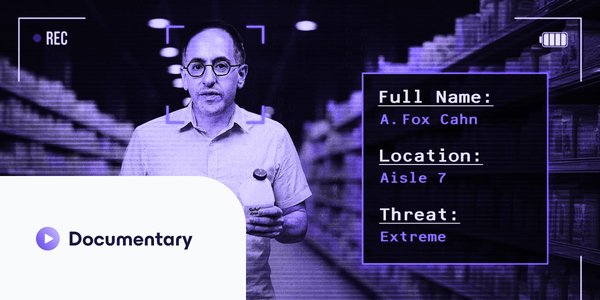Albert Fox Cahn explaining surveillance in supermarkets