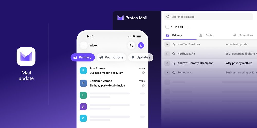 Proton Mail Categories